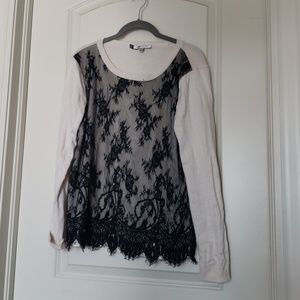 Lace sweater